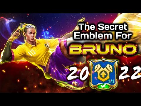 Bruno best emblem 2022 | Bruno top global build 2022 | MLBB