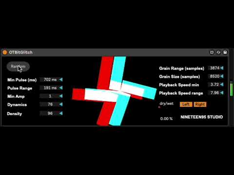 Original Max for Live - OTBITGlitch オリジナルMax For Liveデバイス