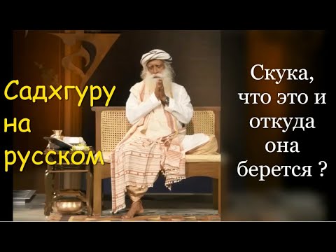 Скука, что это и  откуда она берется ? Садхгуру на русском.