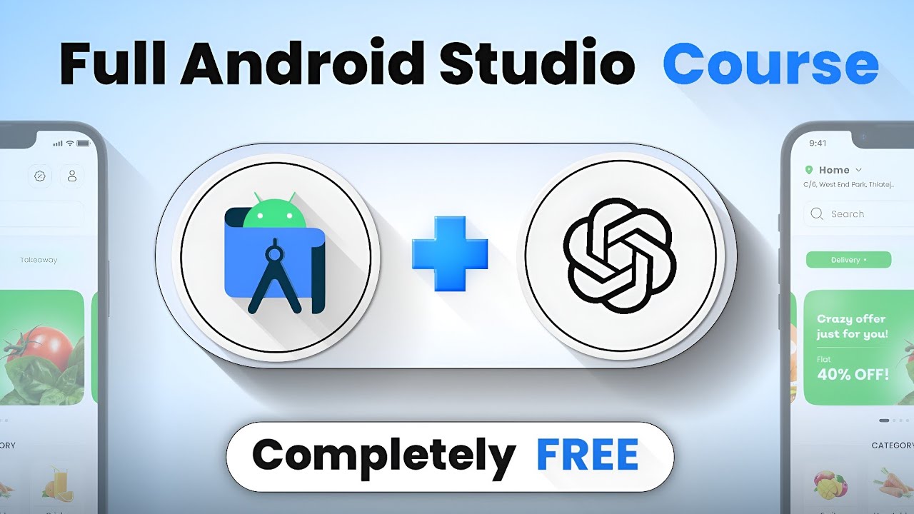 Android Studio Complete Course for Beginners 2026 | Zero to First App in Hindi