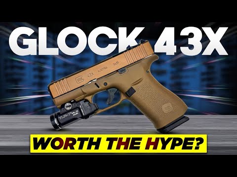 Glock 43X MOS K Coyote Brown - First Look and Some Thoughts