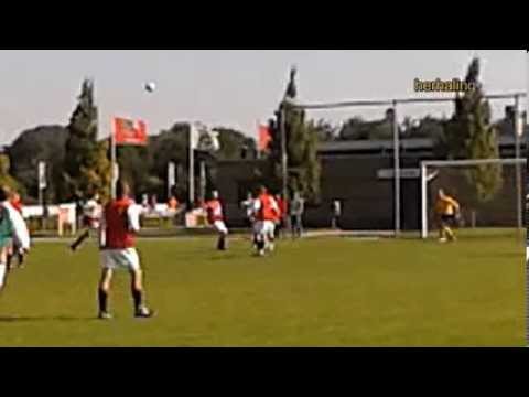 Doelpunt FC Bergen zat 2 uit tegen De Fendert 3