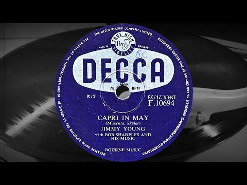 CAPRI IN MAY - JIMMY YOUNG with BOB SHARPLES and His Music (1956)