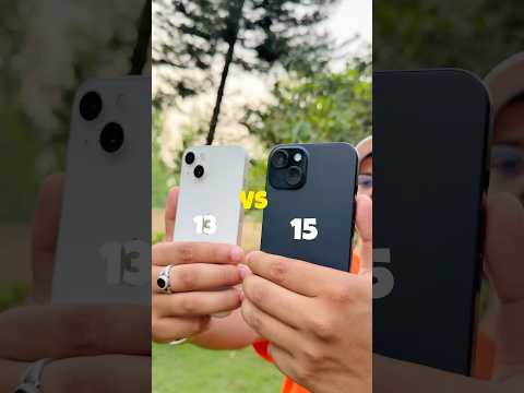 iPhone 13 vs iPhone 15 camera test 🔥