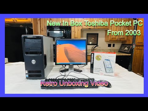 Retro Unboxing: Sealed Pocket PC from 2003, Unboxing and Gaming