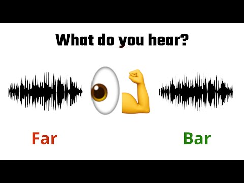What do you hear? Bar or far (Bar or Far sound illusion)