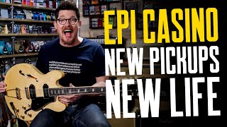 Video thumbnail for Epiphone Casino Pickup Swap: Average To Awesome? Mick’s Vlog – That Pedal Show by That Pedal Show