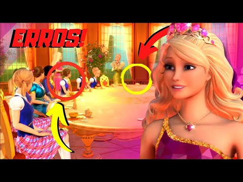 Erros em Barbie™ Escola Princesas - Parte 2 | Erros nos Filmes da Barbie - HF.
