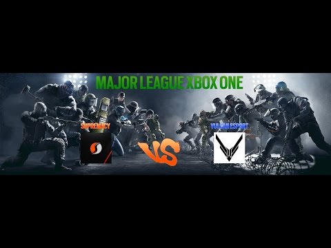 ESL R6 X1-EU Major League Season 1 : Supremacy vs vuLcan eSports Map 2 :  Kafe