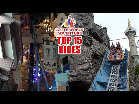 Video: Top 15 Rides at Lotte World