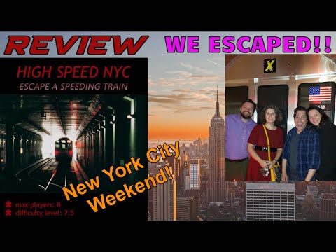 Exit Escape Room NYC - High Speed Review