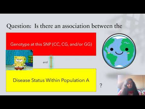 Pearson’s Chi Square Test for a Genome Wide Association Study
