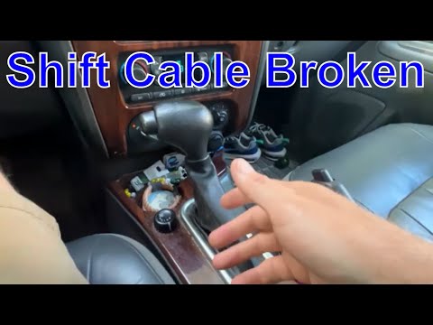 EASY 3-MINUTE TRANSMISSION SHIFT CABLE REPAIR