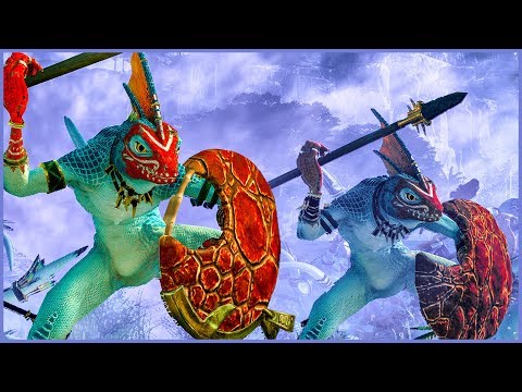 LIZARDMEN ⚔️ SKAVEN - Total War WARHAMMER 2