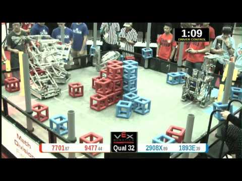 2015 VRC Math Q32 - 7701 9477 vs 2908X 1893E - 28 to 50 - VEX Worlds 2015 - Math Division