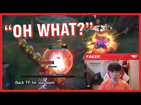 Fakers 200IQ AZIR shuffle finds Guma!