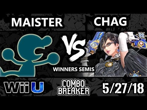 Combo Breaker 2018 Smash 4 - KJS | Maister (G&W) Vs. Chag (Bayonetta, ZSS) - Wii U Winners Semis