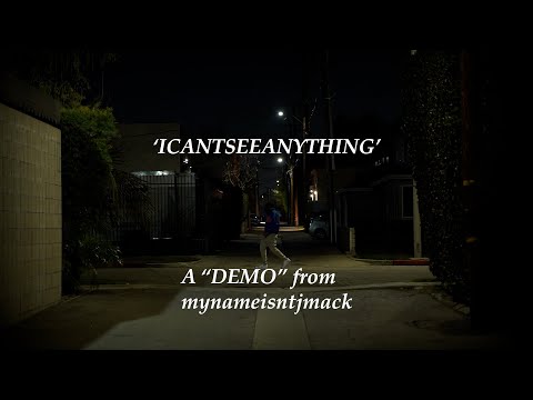 mynameisntjmack - ICANTSEEANYTHING (prod. lim0 & Kirti Pandey) [Official Lyric Video]