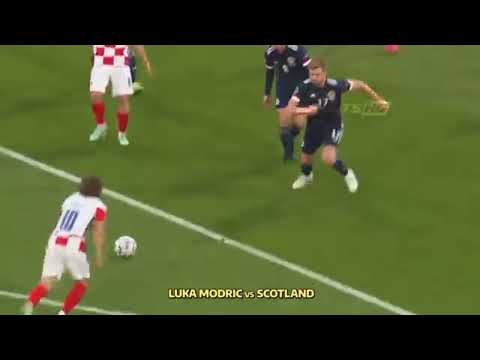 luka modric goal against scotland