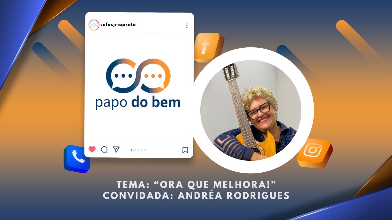 "Ora que melhora!" com Andrea Rodrigues.