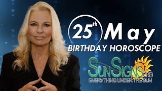 May 25th Zodiac Horoscope Birthday Personality - Gemini - Part 1