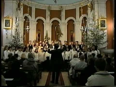 Senza te sacra Regina - A.Motovunjanin  - Splitski akademski zbor Ivan Lukacic - 23.12.1997.