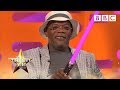 Why Samuel L. Jackson has a purple light sabre | The Graham Norton Show - BBC Why Samuel L. Jackson has a purple light sabre | The Graham Norton Show - BBC