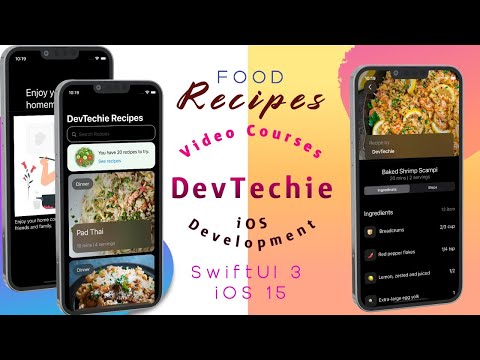 Free Course: Food Recipes App in SwiftUI3 & iOS 15