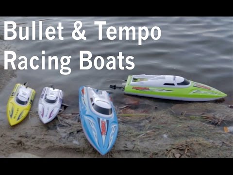 UDI Bullet & Tempo RC Powered High Speed Racing Boats Review