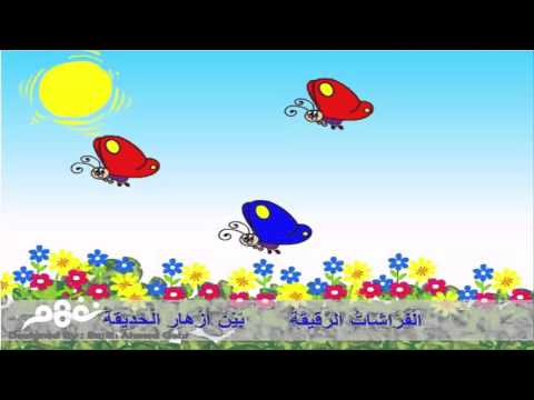 نشيد الفراشات - لغة عربية - للصف الثالث الإبتدائي - الترم الثاني - المنهج المصري -  نفهم