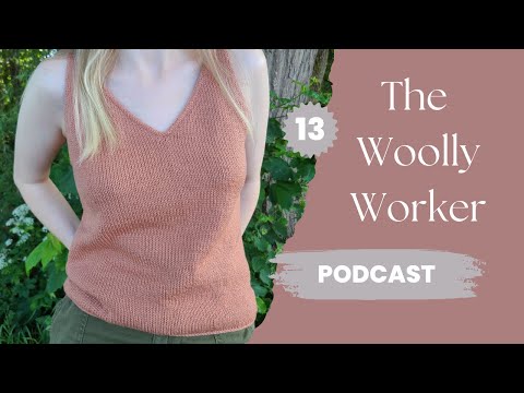 The Woolly Worker Knitting Podcast Ep13 - 3 pairs of socks, saddle jumper, japanese lace, midnatssol