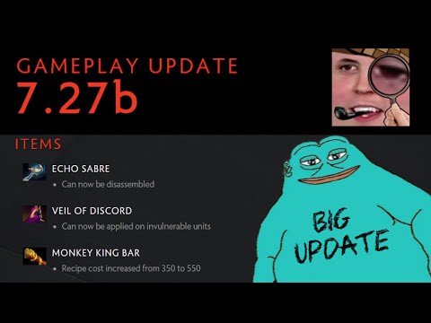 Dota 7.27b Patch Overview And Testing Out Changes