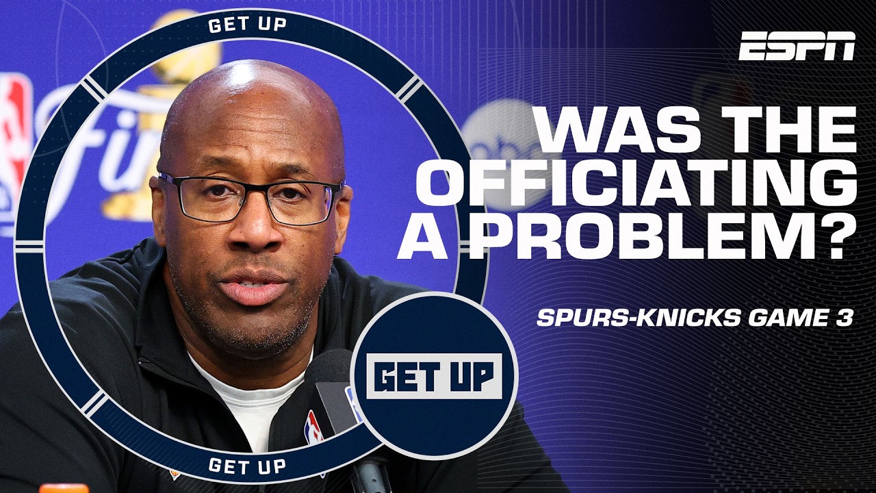 Should Mike Brown have COMPLAINED about the officiating in Game 3? 👀 | Get Up