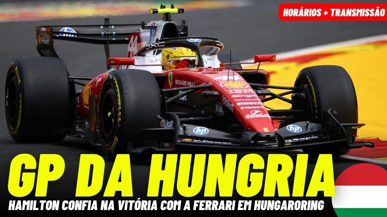 GP DA HUNGRIA: FERRARI ATUALIZADA VEM CONFIANTE | HORÁRIOS FÓRMULA 1 2026