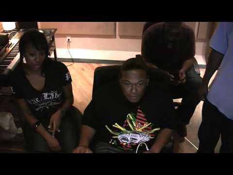 Teddy Bishop In The Studio Making A Track part 2