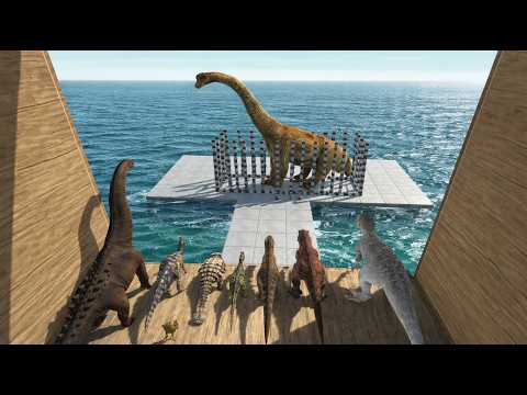 Finding 70 Ton Dinosaur – Carnivores vs Herbivores Cinematic Search Competition