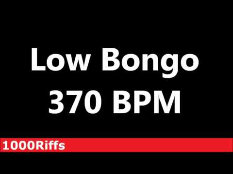 Low Bongo Metronome : 370 BPM ✓ Beats Per Minute
