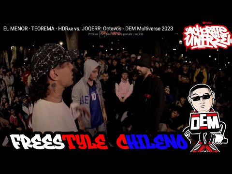 EL MENOR · TEOREMA · HDR🇦🇷 vs. JOQERR! OYE IN THE STREET SONANDO EL FREE.....