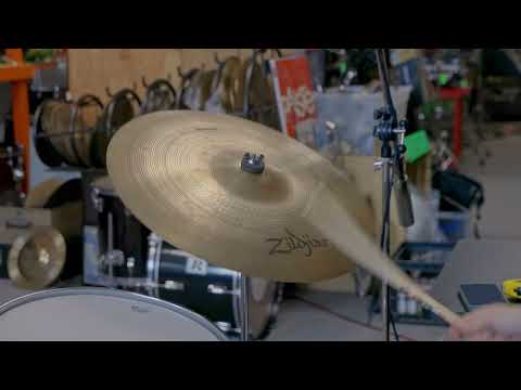 1980s Zildjian 18" A CO Stamp Medium Ride Cymbal 1678g image 10