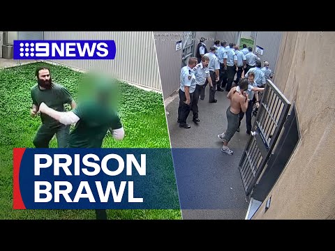Notorious NSW prisoners caught in brawl | 9 News Australia