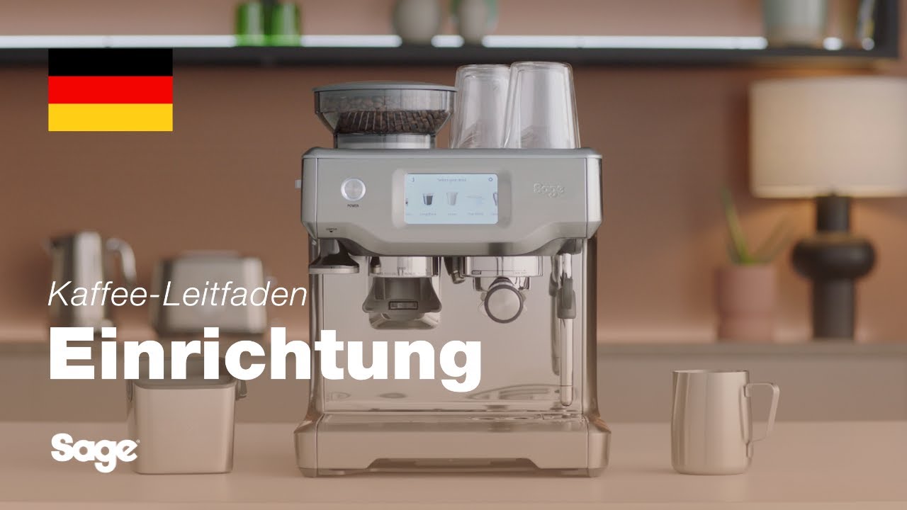Einrichten Ihrer Maschine