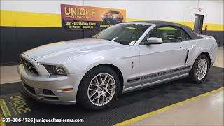 Video Thumbnail for 2013 Ford Mustang Convertible