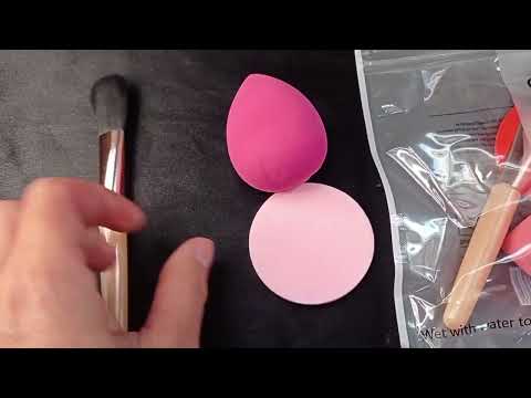 KIT 3 PEÇAS COM 2 ESPONJAS E 1 PINCEL