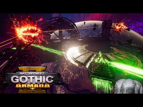 Battlefleet Gothic: Armada 2 - Necron Gameplay Necrons Vs Imperial Navy