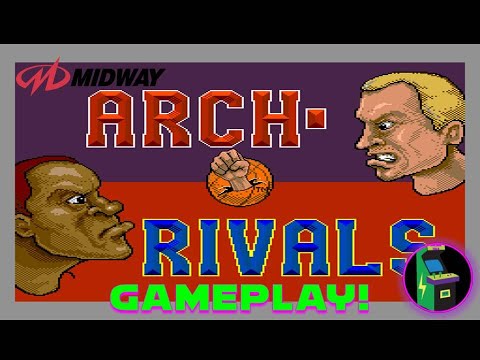Arch Rivals (1989 by Midway) - Object Of The Game & Gameplay!