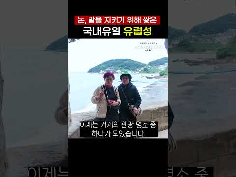 매미성: 자연과 맞선 인간의 성벽이 된 거제의 관광 명소