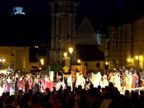 Živý šach 2010 Banská Štiavnica