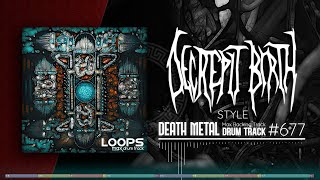 Download lagu Death Metal Drum Track / Decrepit Birth Style / 235 bpm mp3