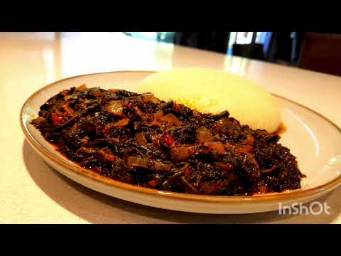 how to cook mufushwa (black eyed peas dried leaves )Zimbabwean traditional dish