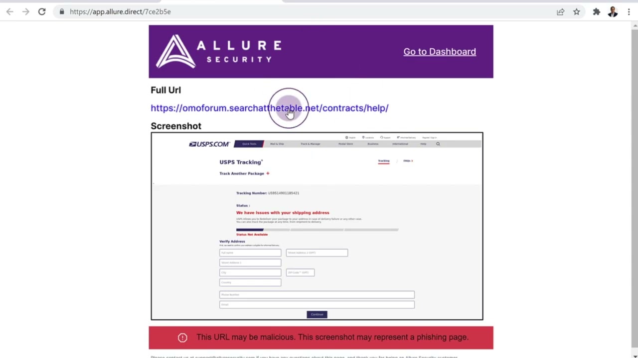 Allure Security Brand Protection Demo Video